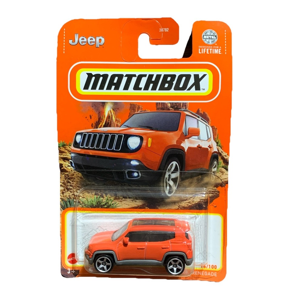 Matchbox - 2024 Mainline 16/100 '19 Jeep Renegade (BBHVL82)‎ S45A